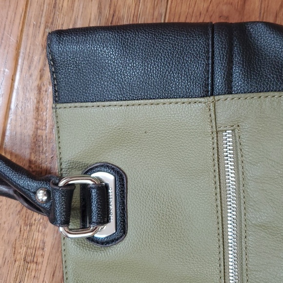 Tignanello Olive and Black Women's Tote Bag - Picture 2 of 8